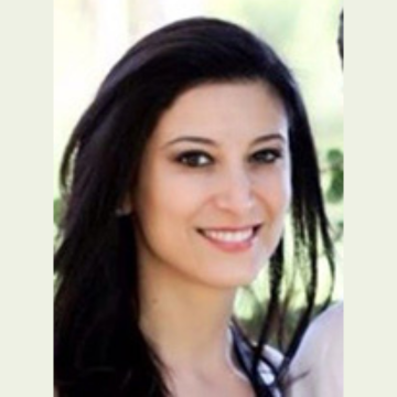 a man in a blue shirt